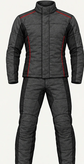 Approved civilian KESP protective suit design