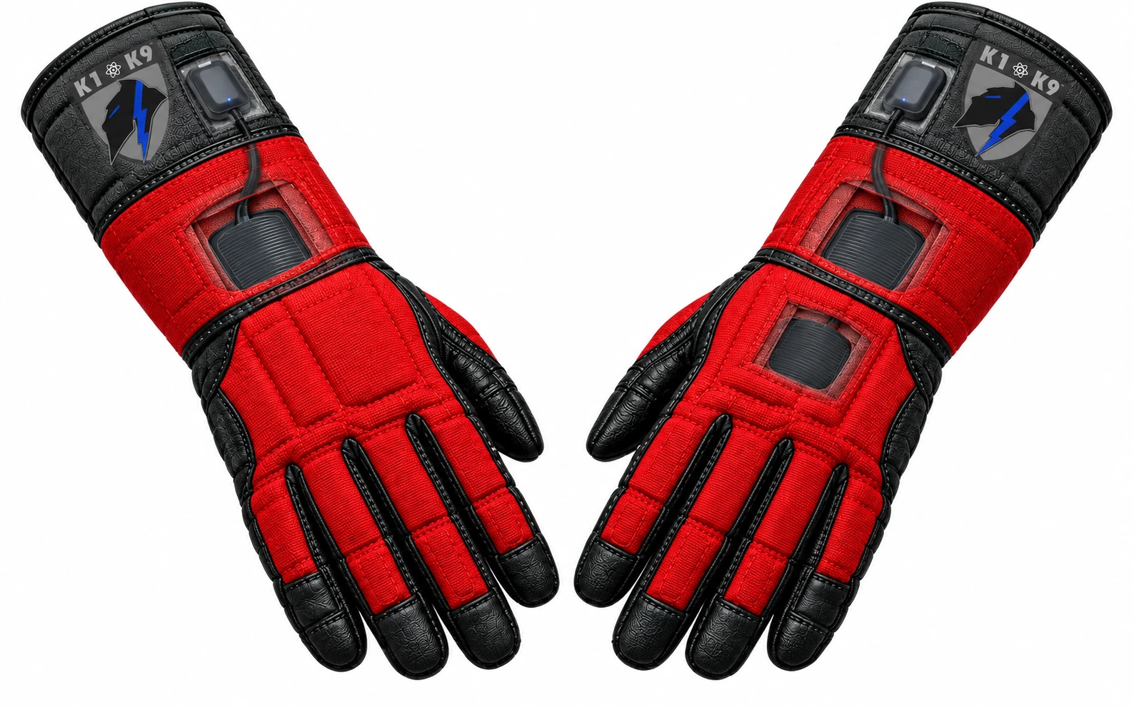 LH-3T™ Gen 1 Production Design · Transparent cutaways showing sensors inside protective pockets