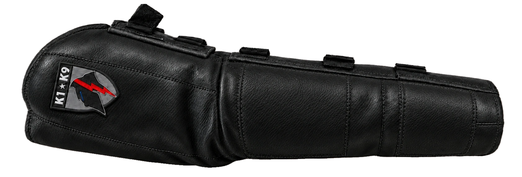 K1K9 high-performance hidden sleeve in black leather