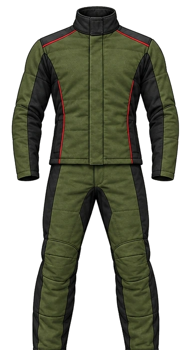 KESP military and law-enforcement sparring-partner suit front view