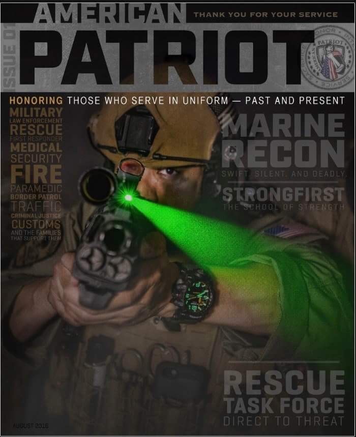 Rescue Task Force · Direct to Threat — magazine cover