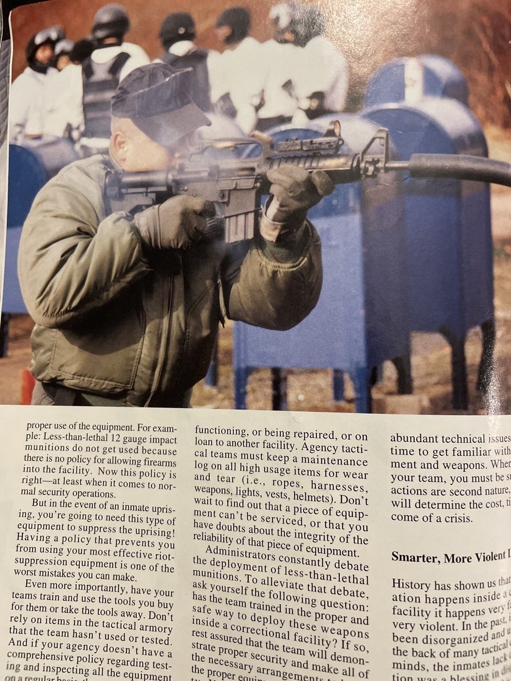 Going In Harm’s Way — article page 2