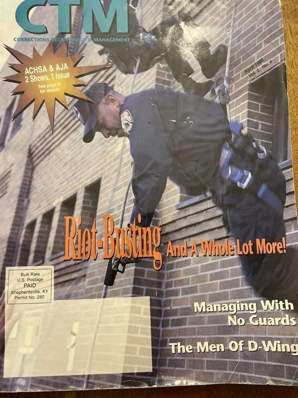 Going In Harm’s Way — magazine cover